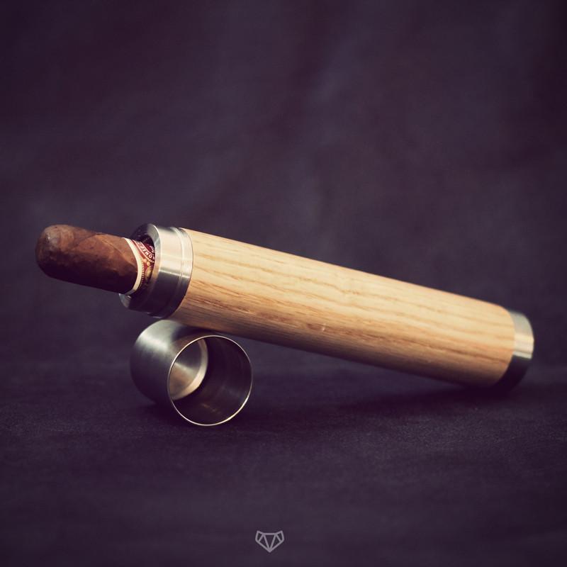 Cigar tube雪茄管-橡木