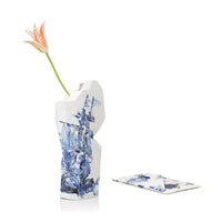 Paper Vase Cover 防水花瓶瓶罩 - 代爾夫特藍
