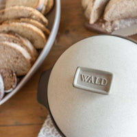 義大利WALD 耐火泥陶鍋-28.5CM麵包鍋