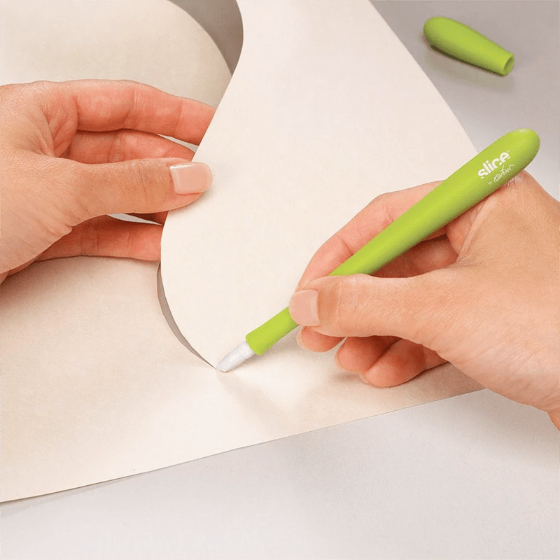 流線設計安全陶瓷筆刀(00116)