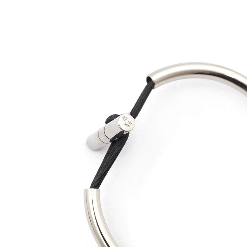Steel Pipe Rope Bracelet 鋼管彈性繩手環-銀