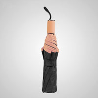 抗UV旋轉芭蕾系列-超輕巧-隱藏傘珠-遮陽防曬三折傘(共3色)