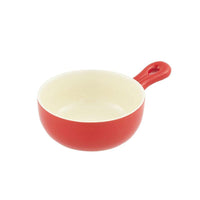 片手耐熱焗烤鍋-熱情紅15cm