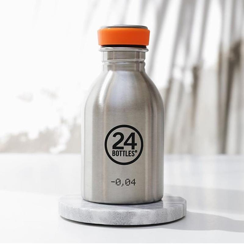 24Bottles 輕量冷水瓶 250ml - 不鏽鋼