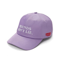 怪奇物語棒球帽 朋友不說謊款-紫