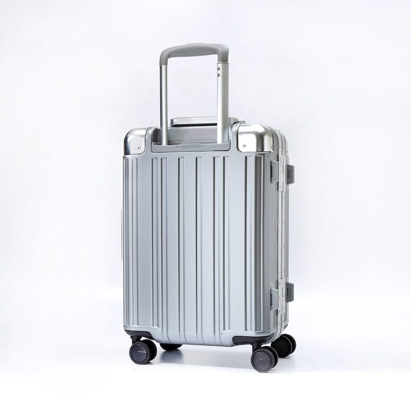 Voyager 20吋輕奢鋁框行李箱 登機箱 日本Hinomoto頂規靜音飛機輪 100%PC 頂級耐衝擊抗刮材質 (兩色任選)