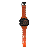 雙錶盤黑色錶盤錶框登山手錶/30mm