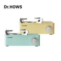 Dr.Hows 迷你款2.0Kw 卡式瓦斯爐 兩色可選 馬卡黃 / 馬卡綠