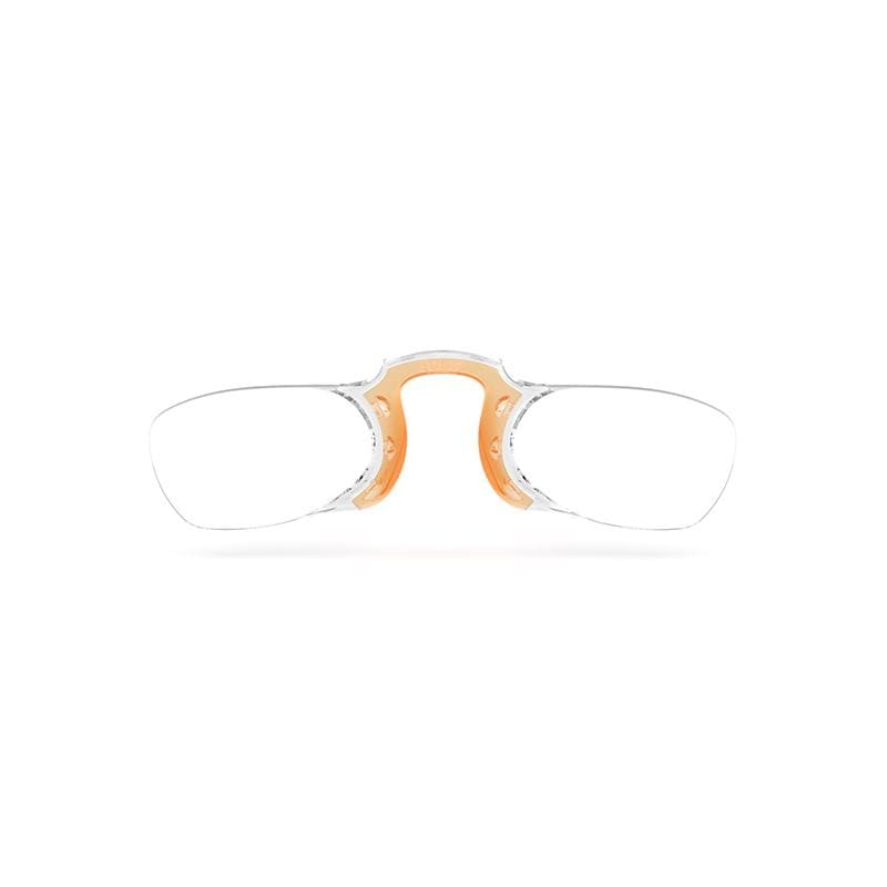 【預購】時尚造型老花眼鏡（便攜黏貼款-橘）