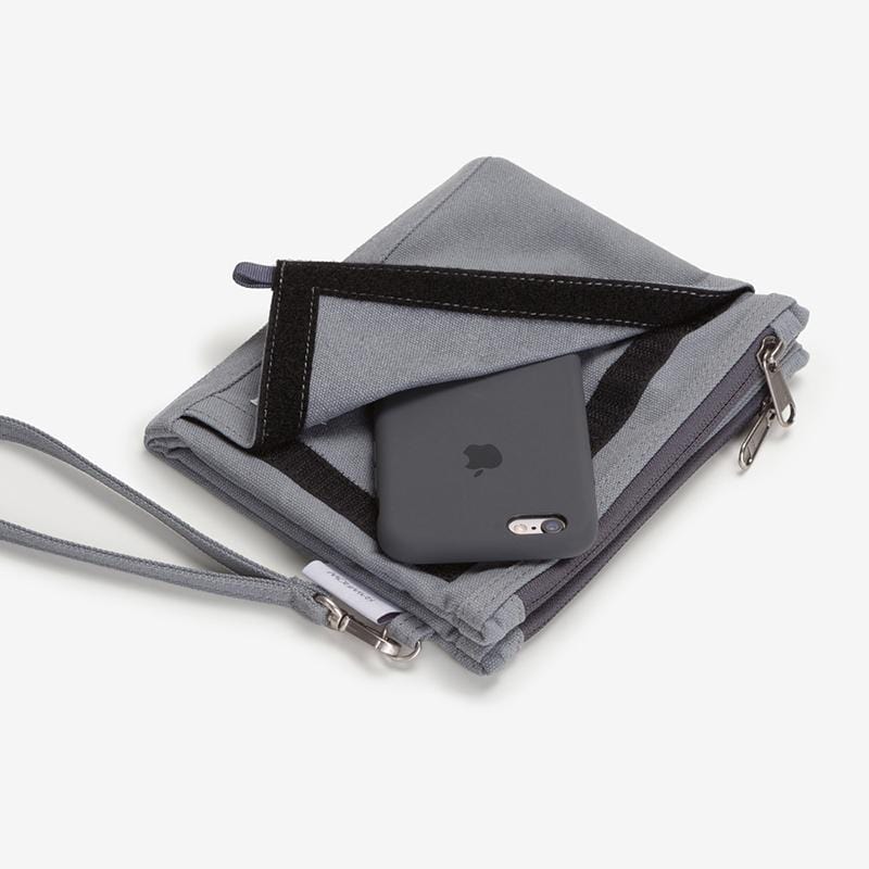 內袋系列-筆袋收納袋(手拿/收納)-岩灰-RMD310GR