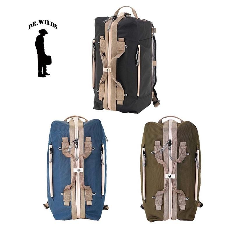 【荒野醫生包 Dr.Wilds】防雨多格層後背包 30L尼龍醫生包 大容量雙肩背包 電腦包 機能款旅行袋