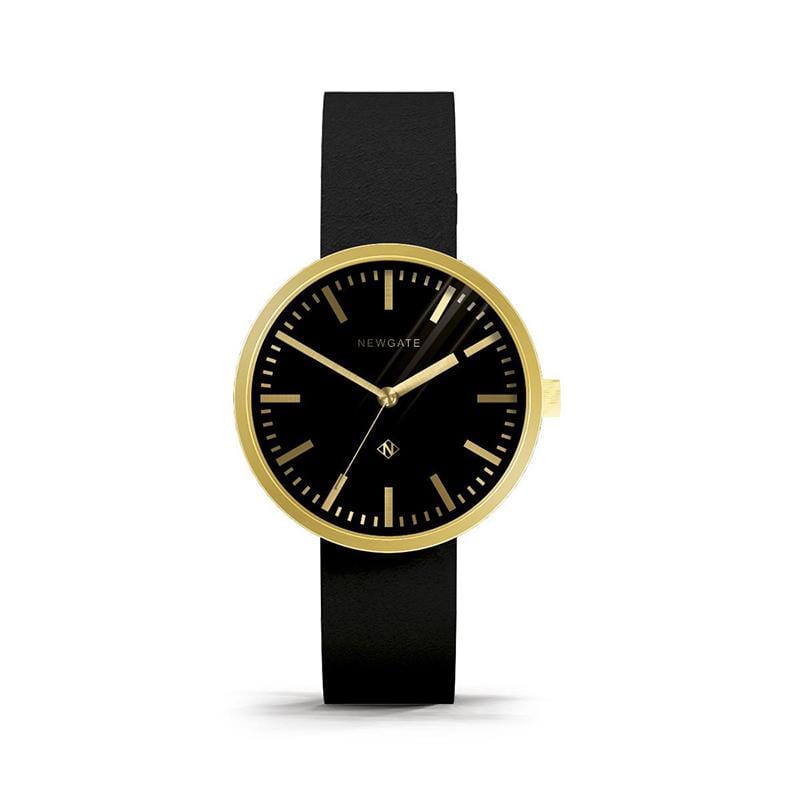 DRUMMER-永恆金-義大利皮革錶帶-40mm