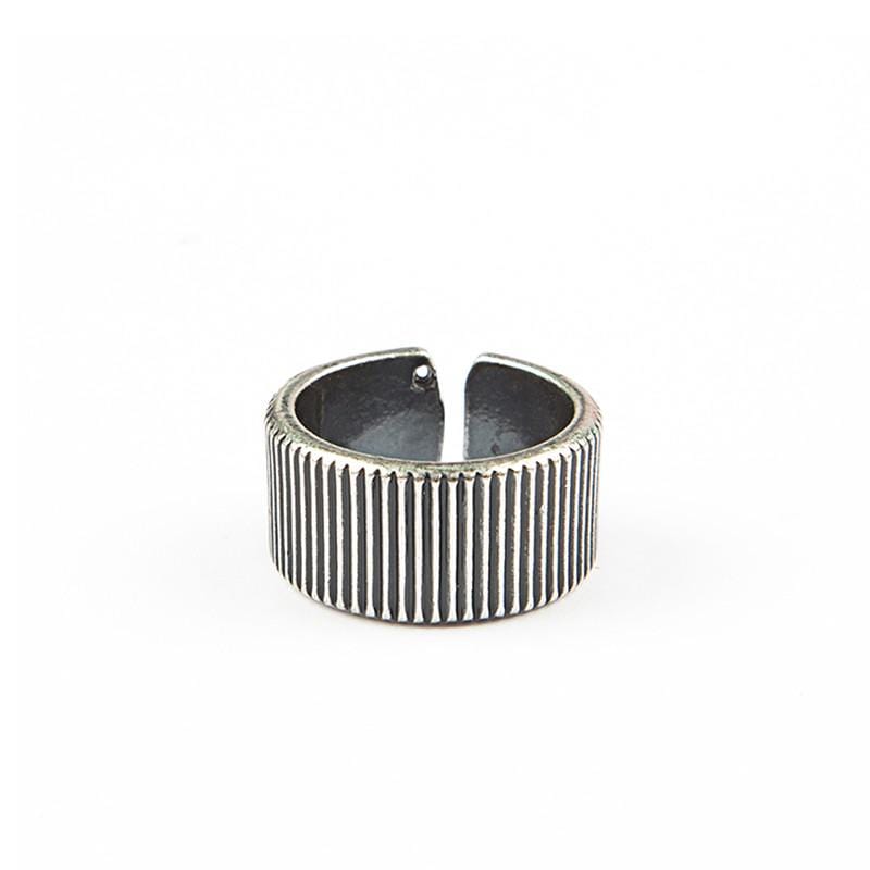 Serrated Ring 鋸齒戒指 - 古銀