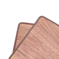 木皮革滑鼠墊/桌墊