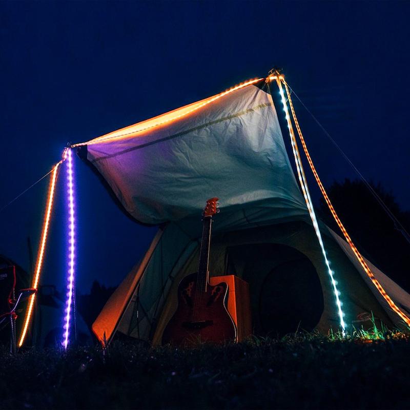 Luminoodle Color 10ft 露營可調光變色LED燈條/USB供電