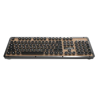 AZIO RETRO CLASSIC ELWOOD BT 核桃木復古打字機鍵盤(中英鍵帽)