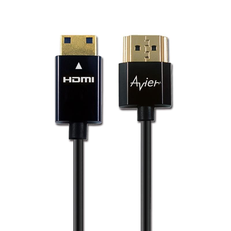 HDMI 1.4版超薄極細型 A-mini 影音傳輸線 1M