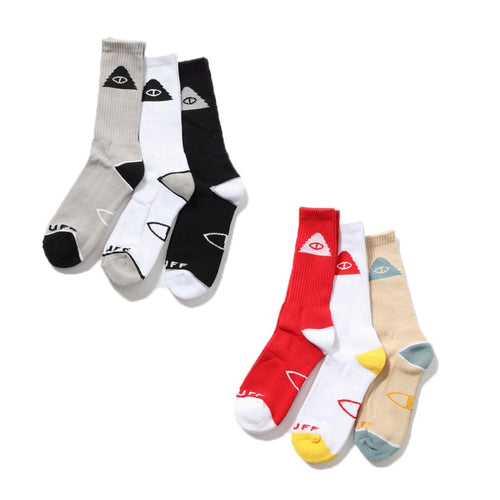 ICON SOCKS 經典長襪 / 男襪 / 3件組 (共2套組)