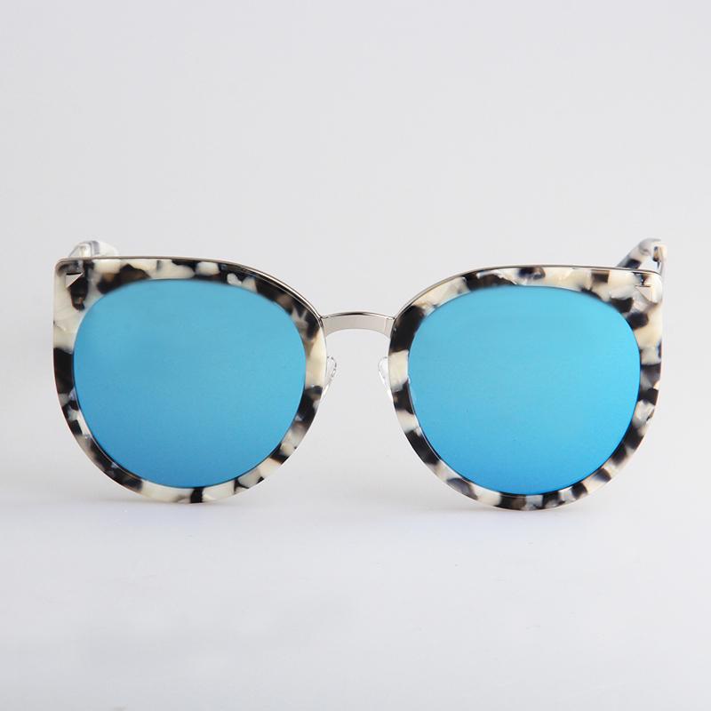 大理石紋貓眼太陽眼鏡(水