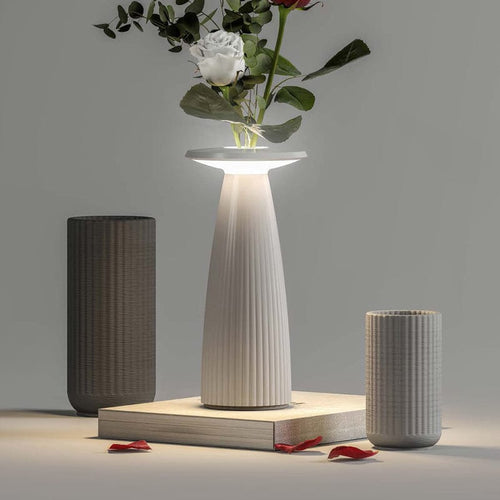 Flora 花藝 浪漫主義USB充電式檯燈-多色可選