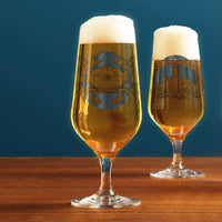 傳承時光系列- 蟹與燈塔皮爾森啤酒對杯組 / 374 ml