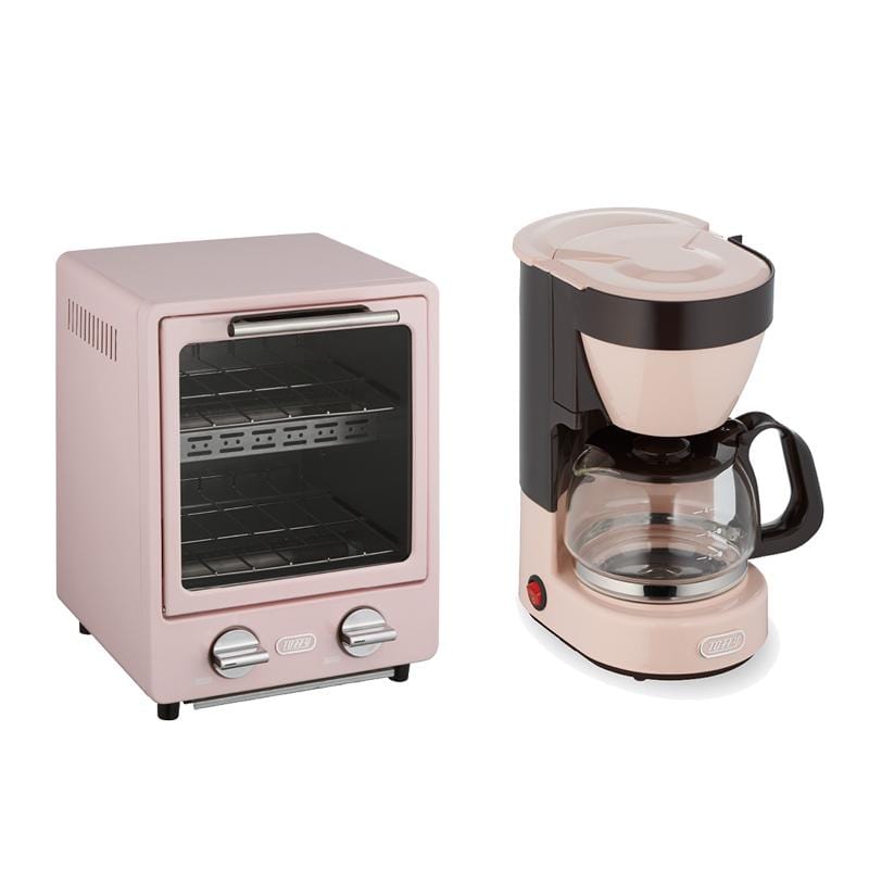 【買一送一】經典電烤箱送四杯美式咖啡機
