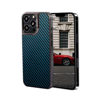 HOVERFUSE 防彈纖維鋁合金背框 iPhone 13系列 mini (5.4")+ 玻璃保護貼