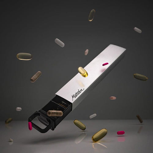 Waterproof Pill Canister 防水耐候抽拉式密封隨身藥盒7格裝