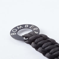 Bomber 傘繩求生手環 + Bomber 傘繩鑰匙圈(黑)