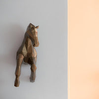 DIY 動物紙模型 - 黑馬