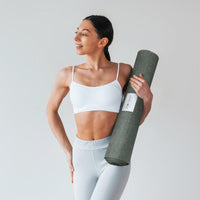 MIT 自然正確 天然橡膠瑜珈墊收納袋組 (4mm) 183x61cm