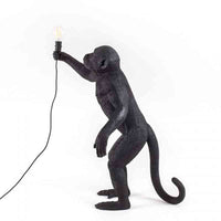 猴子站立造型燈（黑）