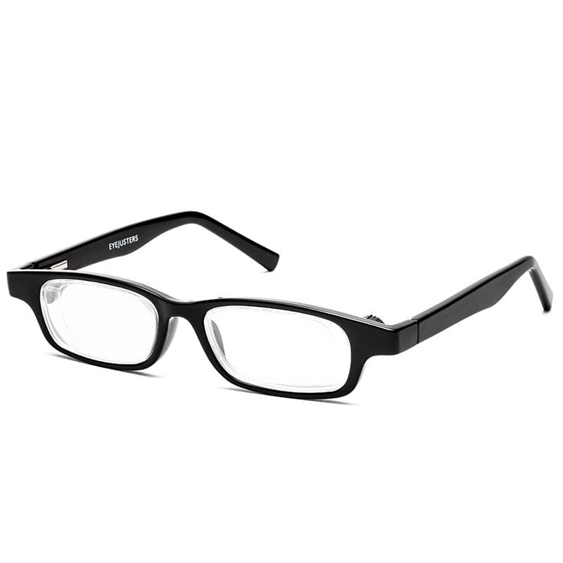 可調焦距老花眼鏡- Oxford 黑色膠框