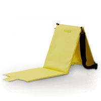 攜帶式野餐墊折疊椅組 - 黃