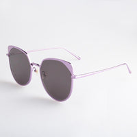 香檳紫小臉貓眼款太陽眼鏡