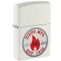Zippo White Matte Color Image:48148