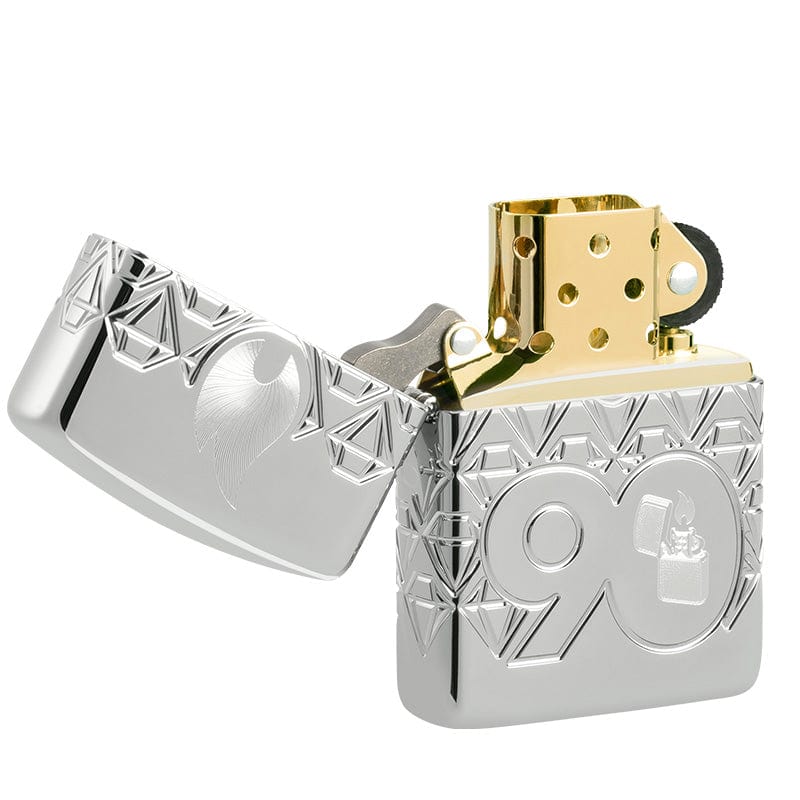 Zippo 90th Anniversary Sterling Collectible 90週年紀念限量版純銀