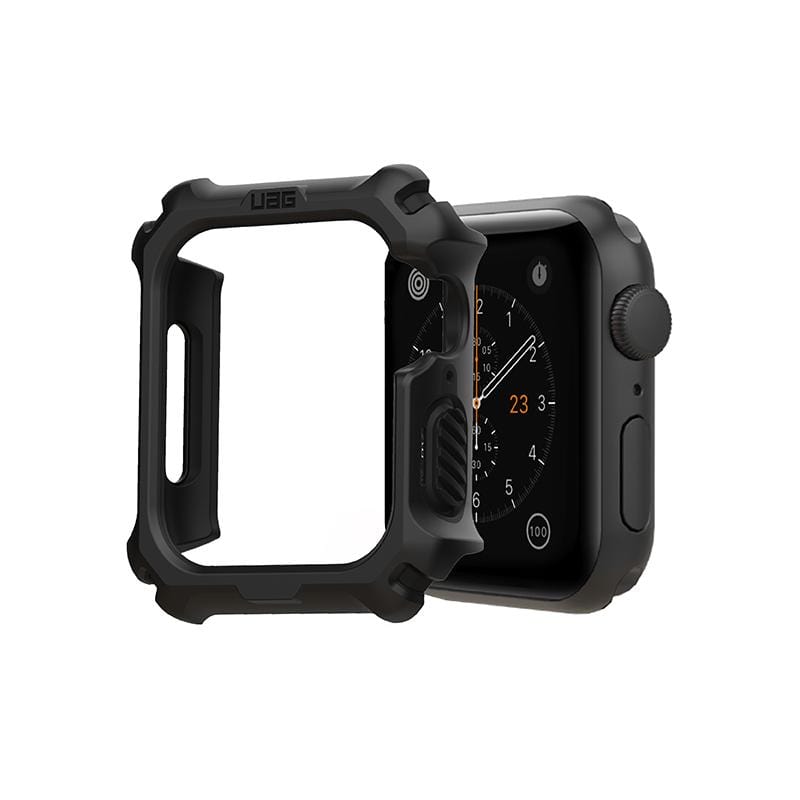 Apple Watch 44mm 耐衝擊保護殼-黑