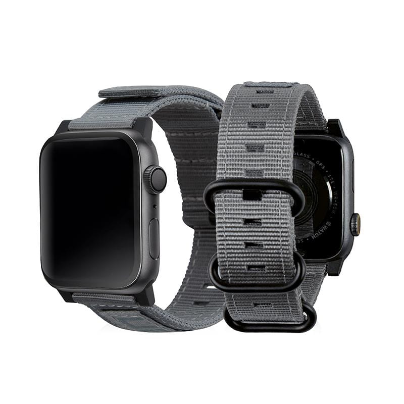 Apple Watch 42/44mm Nato錶帶-灰