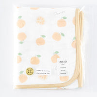 【日本製三河木綿】限定款－福氣桔六重紗布毛巾