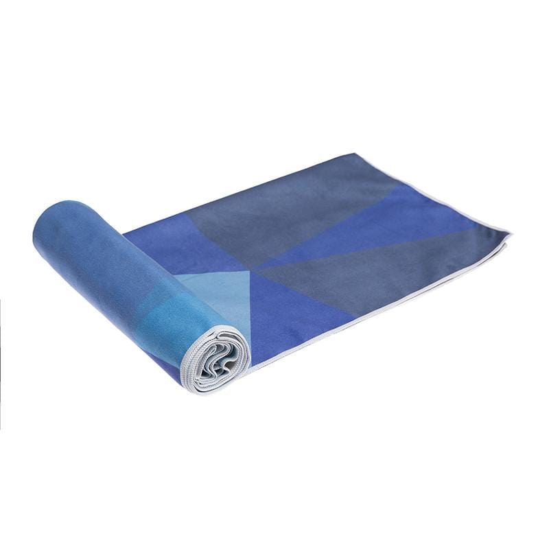 Hot Yoga Towel 熱瑜珈巾 - Geo Blue 藍色幾何