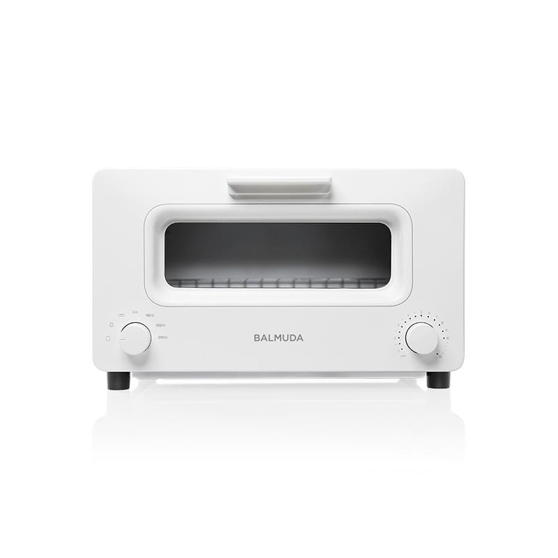 The Toaster 蒸氣烤麵包機K01J-WS－白色+MUJI 琺瑯烤盤保存盒