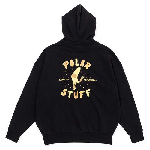 日本限定 13oz - BOOGIE BOARD HOOD寬鬆版連帽上衣 /休閒上衣 / 黑