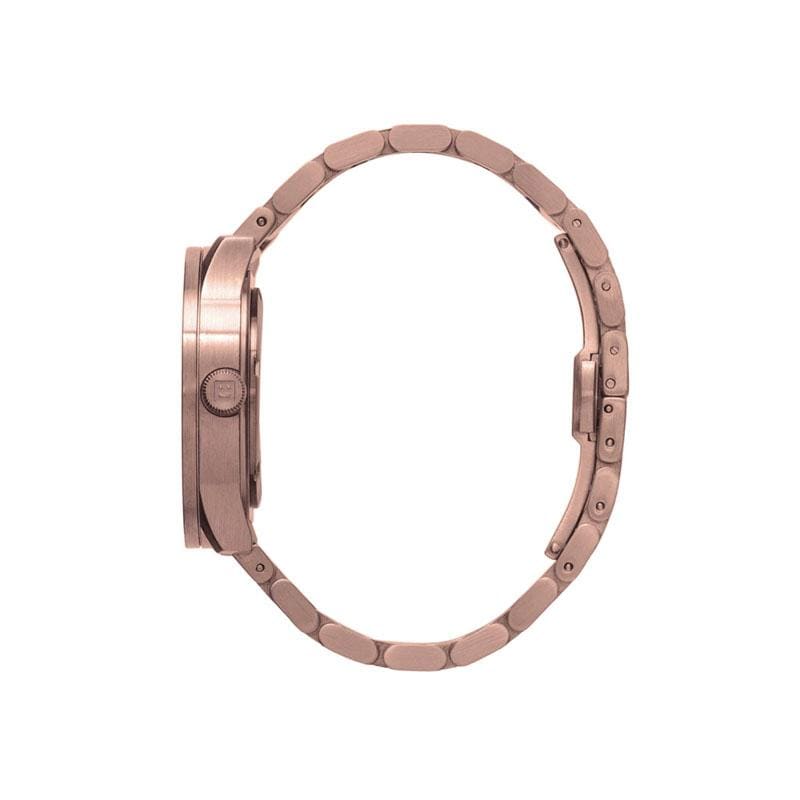 Tube ｜北歐工業齒輪設計腕錶 38mm 玫瑰金不鏽鋼