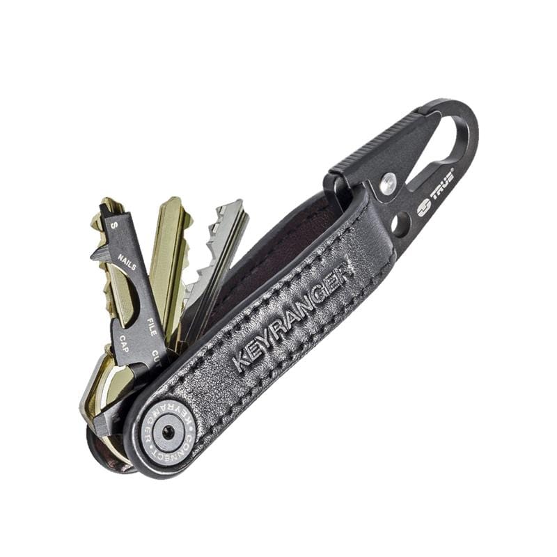 英國多功能皮革鑰匙圈工具扣環(TU920)