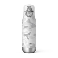設計款真空不鏽鋼保溫瓶(500ml) - 白迷彩