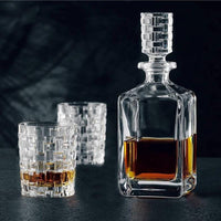巴莎諾瓦威士忌壺+威士忌杯(3件組)