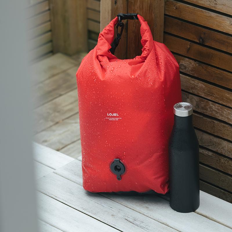 Dry Bag 防水袋 紅色/ 黑色