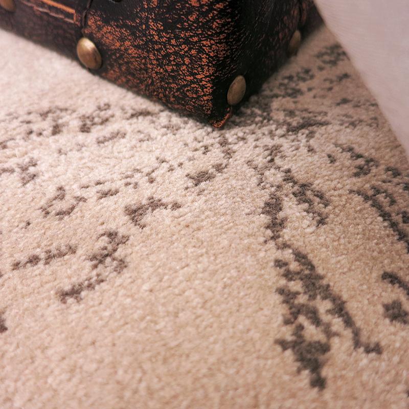 ESPRIT超細纖維地毯 - 回憶片刻 80x150cm 米/灰