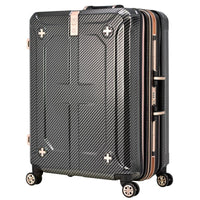 雙邊擴充行李箱 28吋 - 碳纖黑